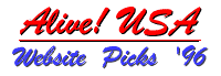 Alive! USA WebSite Pick '96